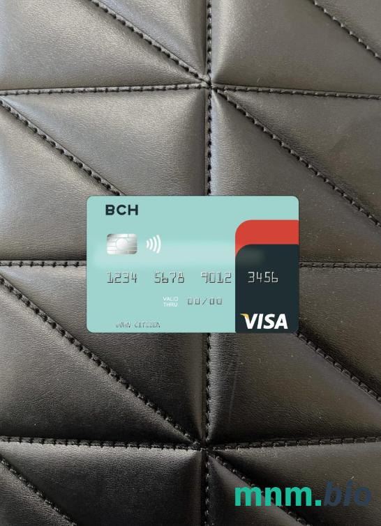 Angola Banco Comercial do Huambo wygląd zdjęcia karty wizowej skan PSD + zdjęcie